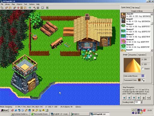 DelphiX Map Editor
